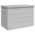 Cutie de perne de exterior gri 77,5x44,5x53 cm polipropilenă GartenMobel Dekor