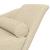 Șezlong cu perne, crem, material textil GartenMobel Dekor