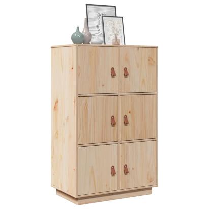 Dulap înalt, 67x40x108,5 cm, lemn masiv de pin GartenMobel Dekor
