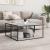 Rafturi de perete, 4 buc., gri sonoma, 80x40x1,5 cm, lemn GartenMobel Dekor