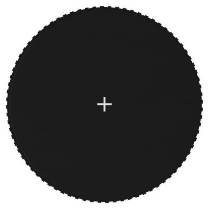 Podea din pânză pentru trambulină rotundă de 4,27 m, negru GartenMobel Dekor