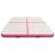Saltea gimnastică gonflabilă cu pompă roz 200x200x15 cm PVC GartenMobel Dekor