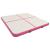 Saltea gimnastică gonflabilă cu pompă roz 200x200x15 cm PVC GartenMobel Dekor