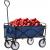 Carucior de gradina, pliabil, Chomik, albastru, max 70 kg, 116x54x90 cm GartenVIP DiyLine