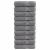 Prosoape de duș premium SOLUND 10 buc gri 70x140cm 600 gsm GartenMobel Dekor