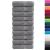 Prosoape de duș premium SOLUND 10 buc gri 70x140cm 600 gsm GartenMobel Dekor