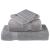 Prosoape de duș premium SOLUND 10 buc gri 70x140cm 600 gsm GartenMobel Dekor