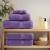 Prosoape de mâini premium SOLUND 10buc. violet 50x100 cm 600gsm GartenMobel Dekor