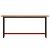 Banc de lucru 180x55x81,5 cm, lemn masiv de fag și metal GartenMobel Dekor