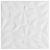 Panouri de perete 12 buc. alb 50x50 cm XPS 3 m² ametist GartenMobel Dekor