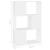 Bibliotecă/Separator cameră, alb, 60x24x94 cm, PAL   GartenMobel Dekor
