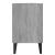 Comodă TV picioare din metal, stejar sonoma gri, 103,5x30x50 cm GartenMobel Dekor