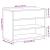 Banchetă pantofar stejar artizanal 60x30x45 cm, lemn prelucrat GartenMobel Dekor