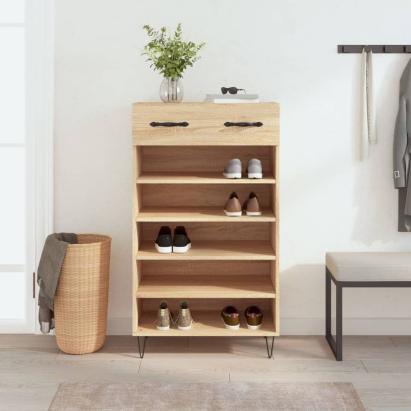 Pantofar, stejar sonoma, 60x35x105 cm, lemn compozit GartenMobel Dekor