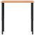 Banc de lucru 100x60x(73-99,5) cm lemn masiv fag dreptunghiular GartenMobel Dekor