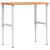 Banc de lucru 100x60x(73-99,5) cm lemn masiv fag dreptunghiular GartenMobel Dekor