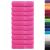 Prosoape de mâini premium SOLUND 10 buc. roz 50x100cm 600 gsm GartenMobel Dekor