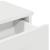 Raft de perete cu sertare, alb, 80x31x17 cm, lemn prelucrat GartenMobel Dekor
