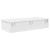 Raft de perete cu sertare, alb, 80x31x17 cm, lemn prelucrat GartenMobel Dekor