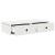 Raft de perete cu sertare, alb, 80x31x17 cm, lemn prelucrat GartenMobel Dekor