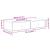 Raft de perete cu sertare Lemn vechi 80x31x17 cm Lemn prelucrat GartenMobel Dekor