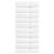 Prosoape de duș premium SOLUND 10 buc alb 70x140cm 600 gsm GartenMobel Dekor