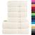 Set de prosoape premium SOLUND, 6 piese, crem, 600 g/m² GartenMobel Dekor
