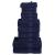 Set de prosoape premium SOLUND, 12 piese, bleumarin, 600 g/m² GartenMobel Dekor