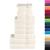 Set de prosoape premium SOLUND, 12 piese, crem, 600 g/m² GartenMobel Dekor