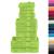 Set de prosoape premium SOLUND, 12 piese, verde, 600 g/m² GartenMobel Dekor