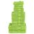 Set de prosoape premium SOLUND, 12 piese, verde, 600 g/m² GartenMobel Dekor
