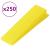 Sistem de nivelare a plăcilor, 250 pene, 500 cleme, 3 mm GartenMobel Dekor