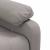 Fotoliu rabatabil electric, gri taupe, material textil GartenMobel Dekor