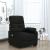 Fotoliu de masaj electric rabatabil, negru, textil GartenMobel Dekor