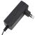 Fotoliu de masaj electric rabatabil, negru, textil GartenMobel Dekor