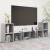 Set de dulapuri TV, 6 piese, gri beton, lemn prelucrat GartenMobel Dekor