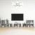 Set de dulapuri TV, 8 piese, gri beton, lemn prelucrat GartenMobel Dekor