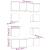 Set dulap TV, 8 piese, stejar fumuriu, lemn prelucrat GartenMobel Dekor