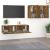 Set dulapuri TV, 4 piese, stejar fumuriu, lemn prelucrat GartenMobel Dekor