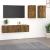 Set dulapuri TV, 4 piese, stejar fumuriu, lemn prelucrat GartenMobel Dekor