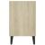 Comodă TV cu picioare metalice, stejar sonoma, 103,5x30x50 cm GartenMobel Dekor