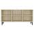 Comodă TV cu picioare metalice, stejar sonoma, 103,5x30x50 cm GartenMobel Dekor