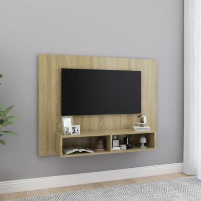 Comodă TV de perete, stejar sonoma, 120x23,5x90 cm, PAL GartenMobel Dekor