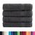 Prosoape duș premium SOLUND 4 buc antracit 70x140cm 600gsm GartenMobel Dekor