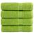 Prosoape de duș premium SOLUND 4 buc. verde 70x140 cm 600 gsm GartenMobel Dekor