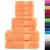 Set de prosoape premium SOLUND, 8 piese, portocaliu, 600 g/m² GartenMobel Dekor