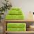 Set de prosoape premium SOLUND, 6 piese, verde măr, 600 g/m² GartenMobel Dekor