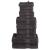 Set de prosoape premium SOLUND, 12 piese, antracit, 600 g/m² GartenMobel Dekor