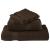 Set de prosoape premium SOLUND, 12 piese, maro, 600 g/m² GartenMobel Dekor