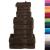 Set de prosoape premium SOLUND, 12 piese, maro, 600 g/m² GartenMobel Dekor